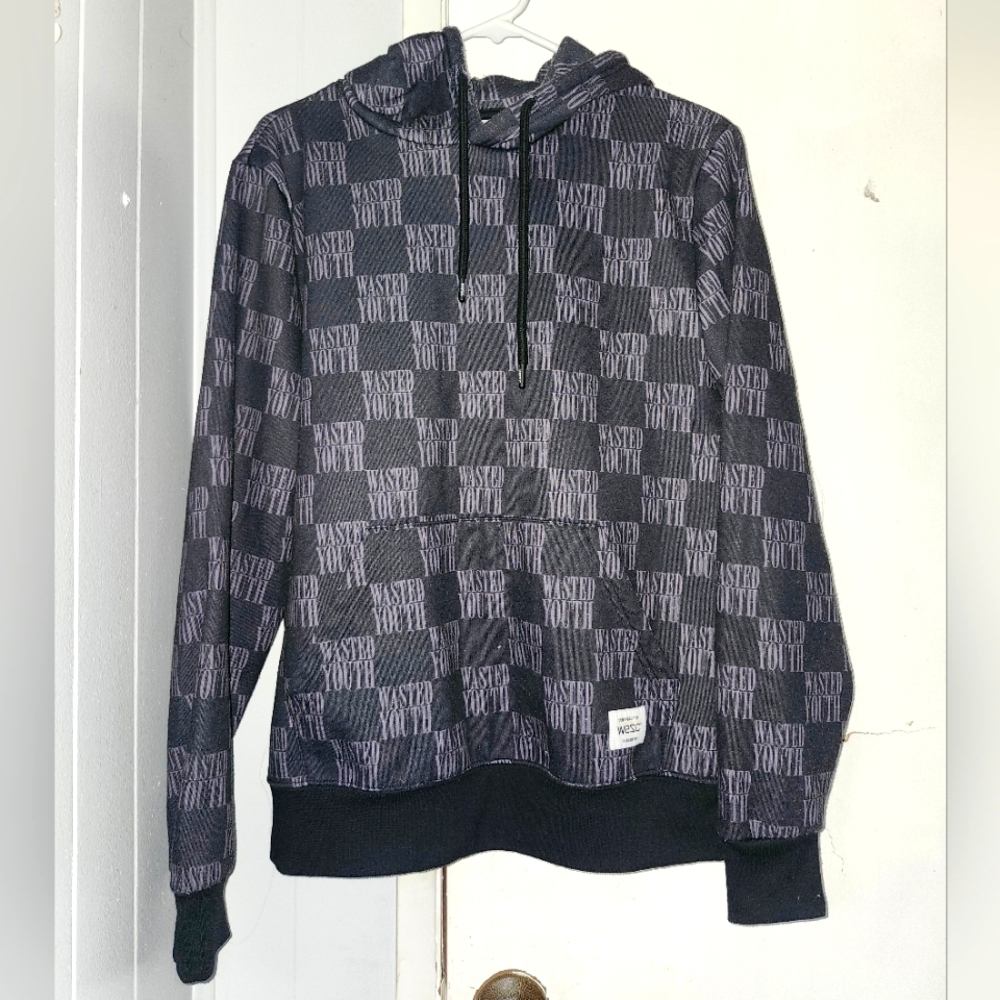 Conspiracy by WESC Wasted Youth Hoodie size 4, men's M, women's L